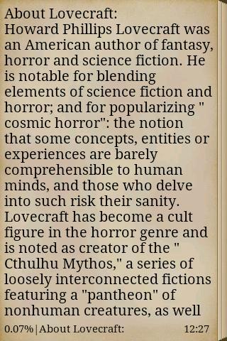 The Call of Cthulhu