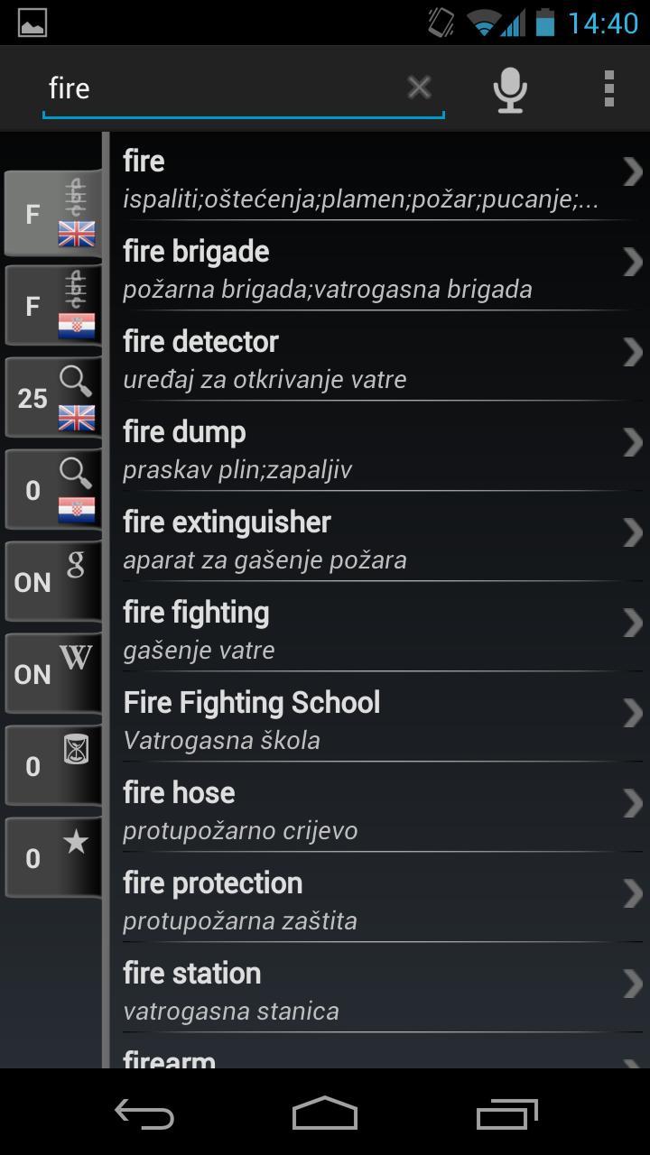 Free Dict Croatian English