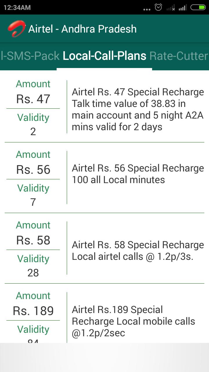 Mobile Recharge Plans,Offers