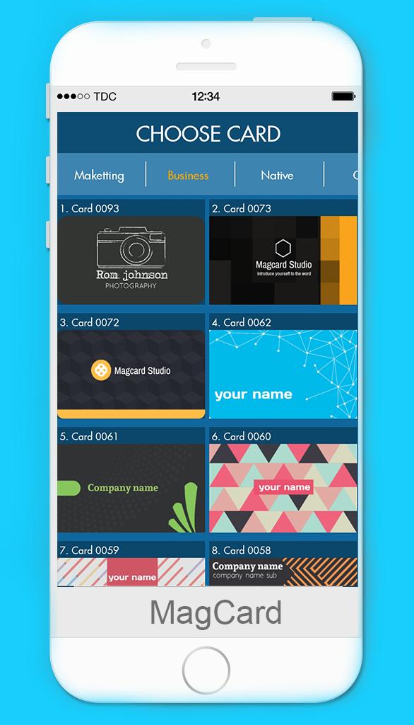 MagCards: Business Card Design