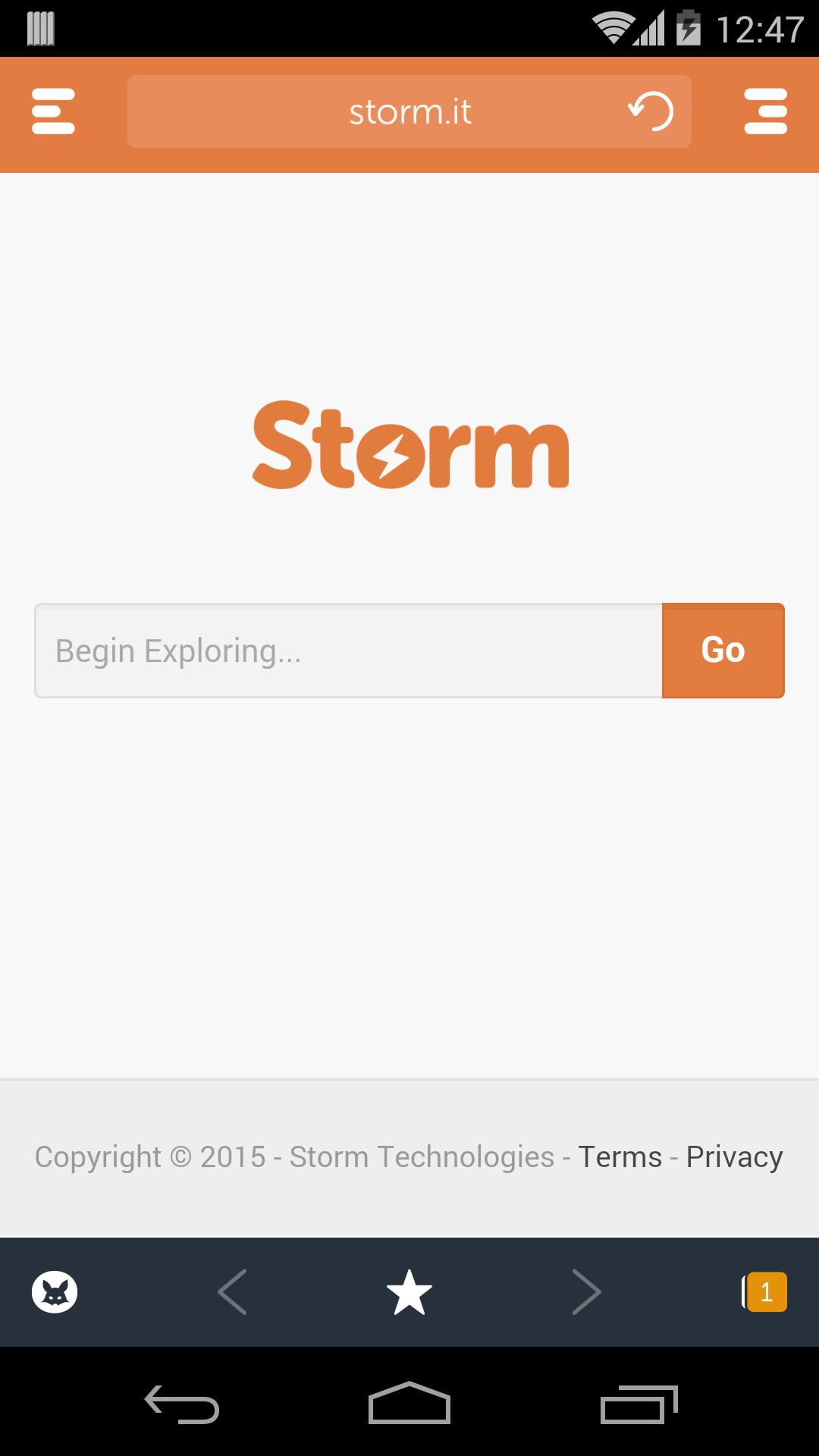 Storm Browser