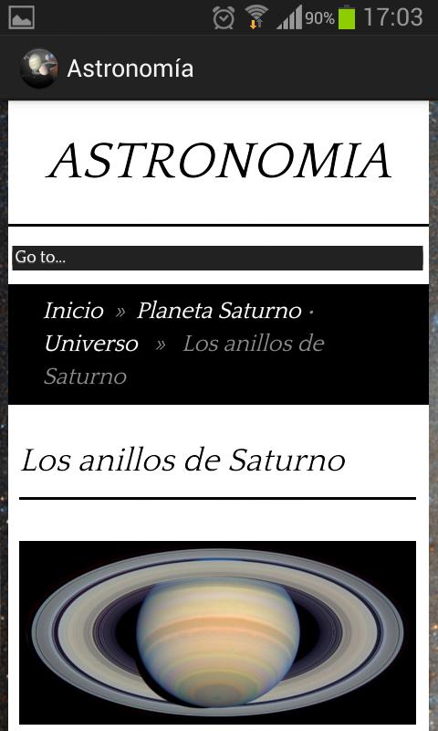 Astronomy App