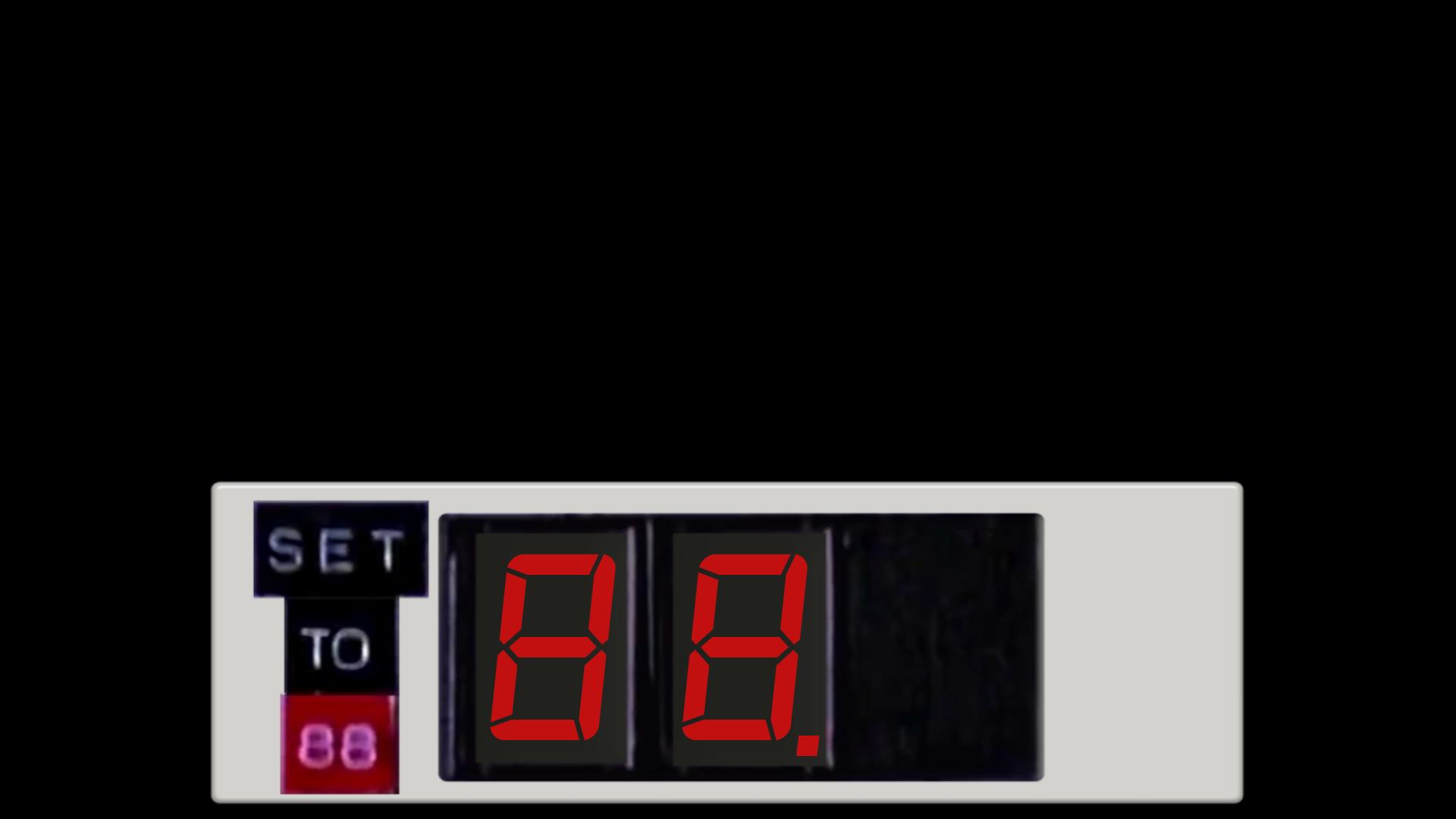 OBD DeLorean Speedometer