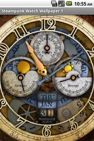 Steampunk Watch Wallpaper