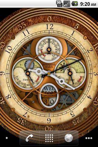 Steampunk Watch Wallpaper