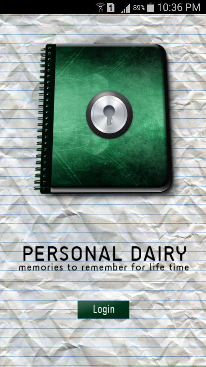 Personal Dairy