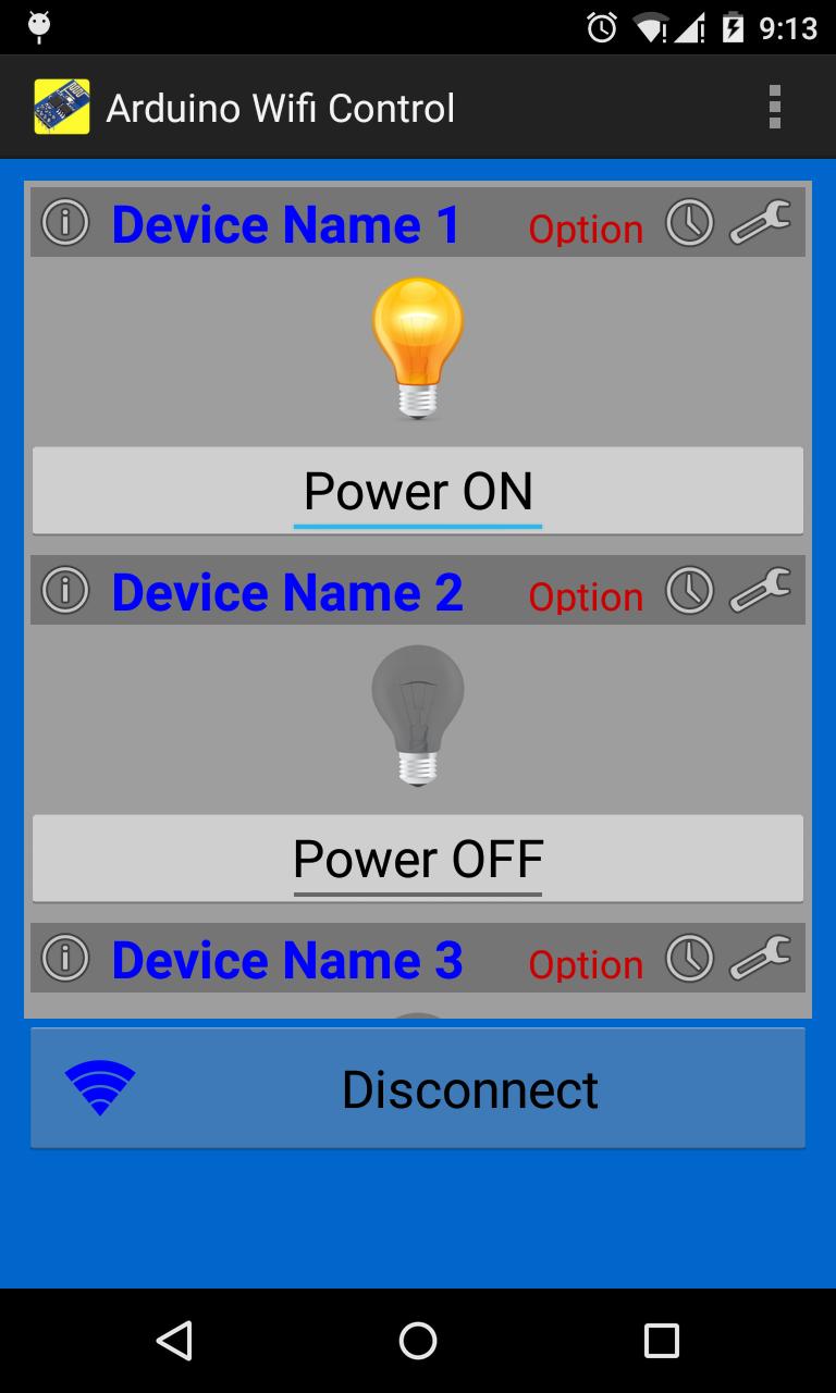 Arduino WiFi Control (ESP8266)