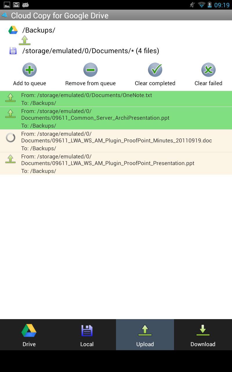 File Explorer for Google Drive