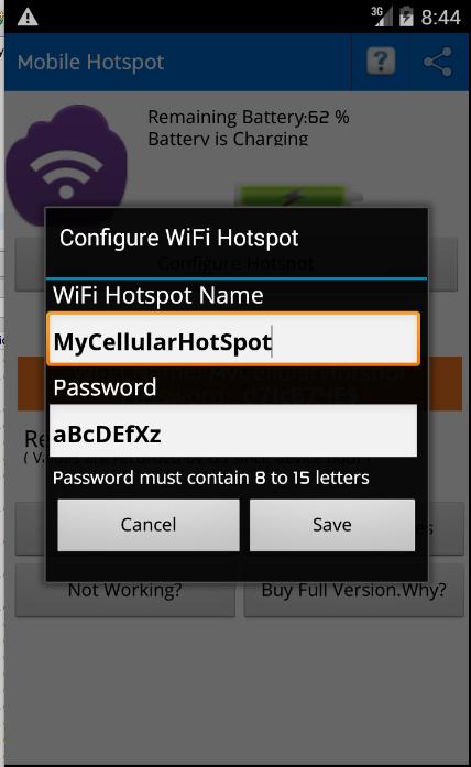 Portable WiFi Hotspot