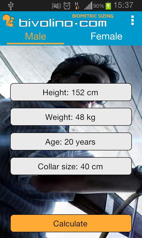 Bivolino - Biometric Sizing