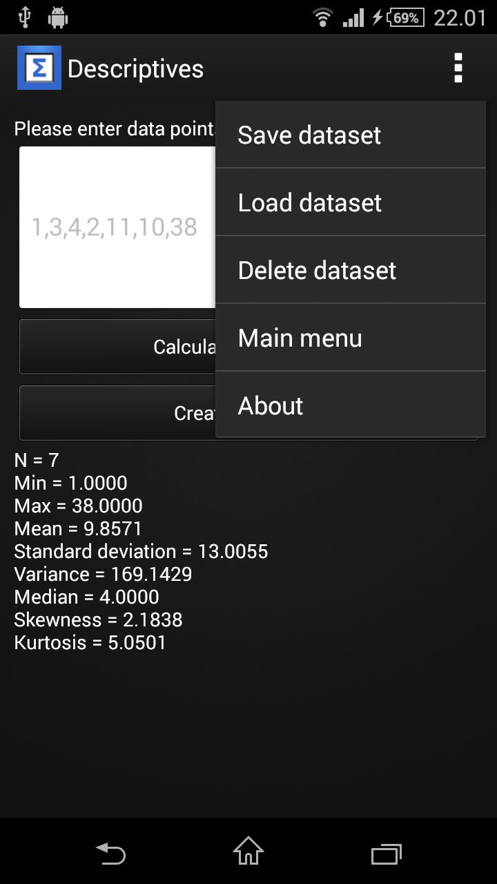 STA: Statistical Toolbox