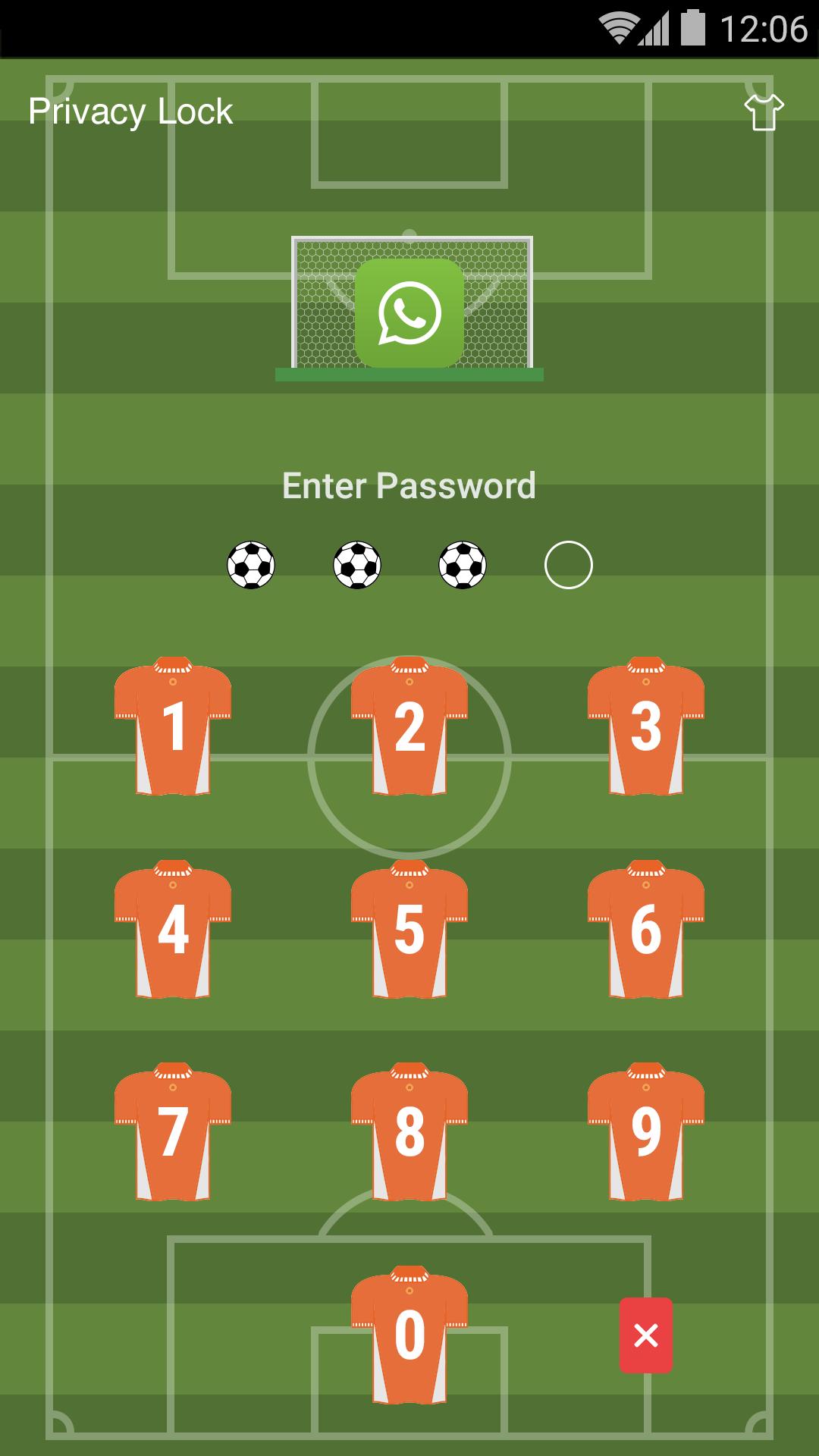 AppLock Theme - Football