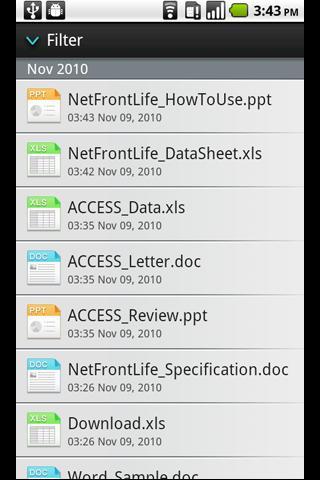 NetFront Life Documents