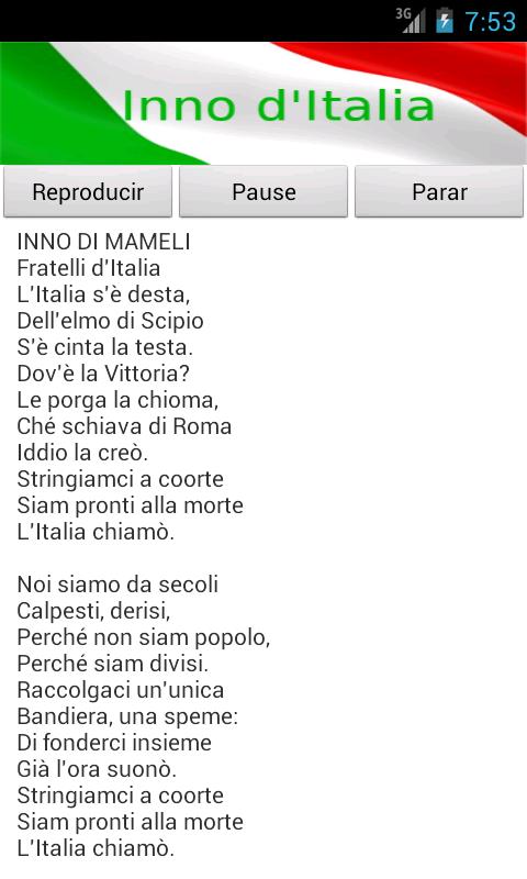 Italian National Anthem