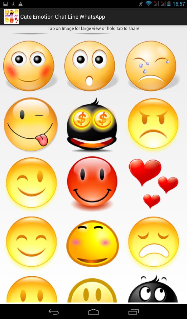 Cute Emotion Chat Social