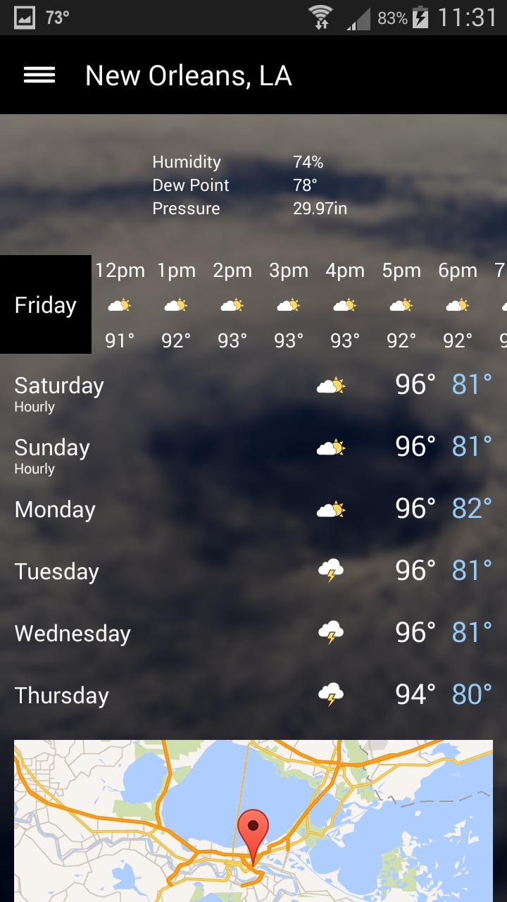 WVUE FOX 8 Hurricane Tracker