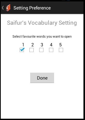 Saifur's Vocabulary