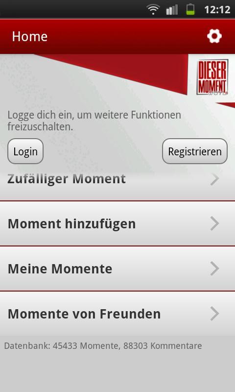 Dieser Moment, wenn...