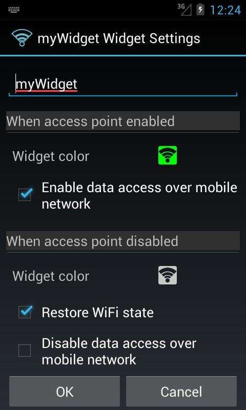 WiFi Access Point (hotspot)