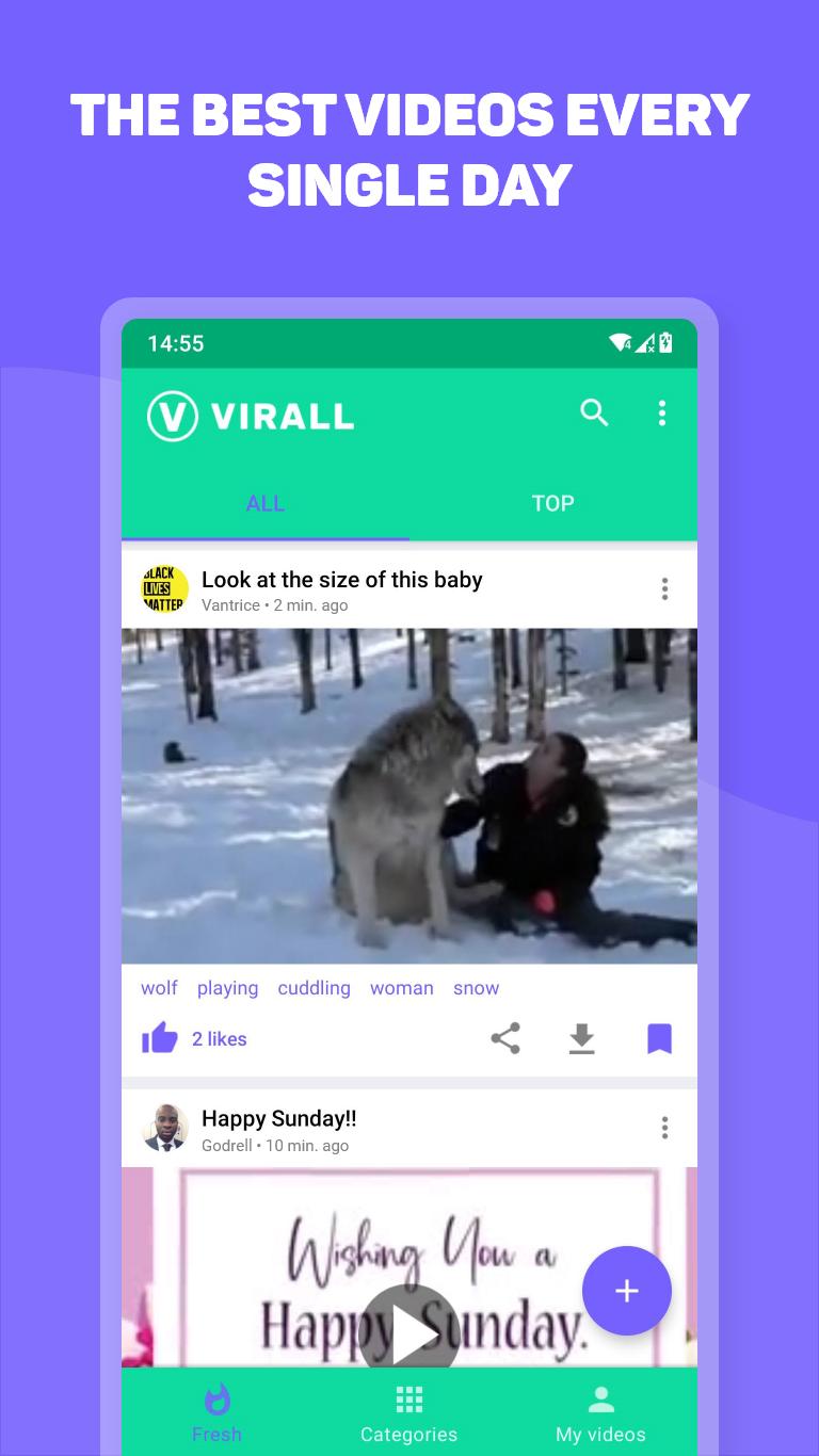 Virall: Watch and share videos