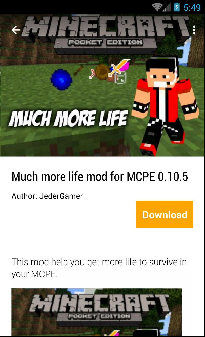 Minecraft PE Mods