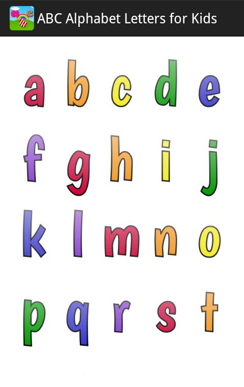 ABC Alphabet Letters for Kids