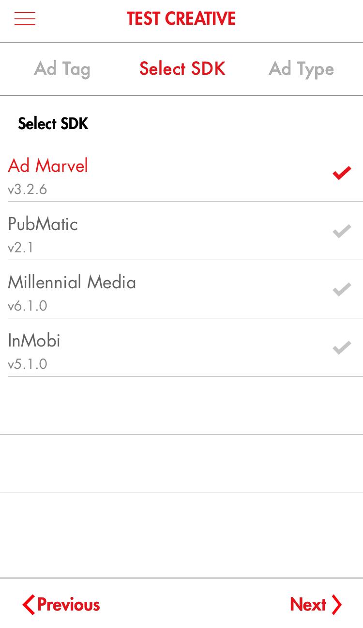MRAID Ads SDK Tester