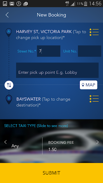 ComfortDelGro SWAN TAXIS App