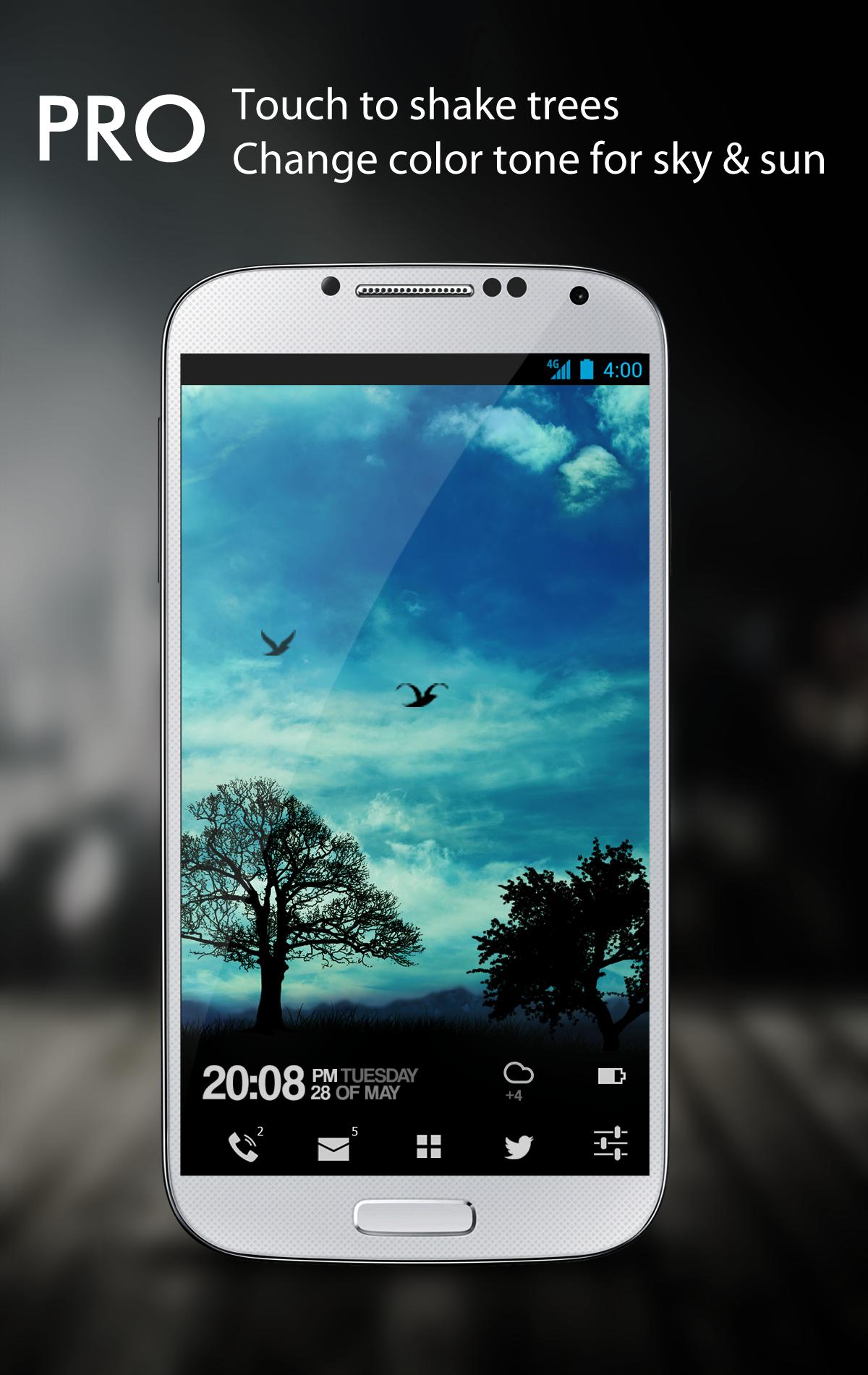 Blue Sky Free Live Wallpaper