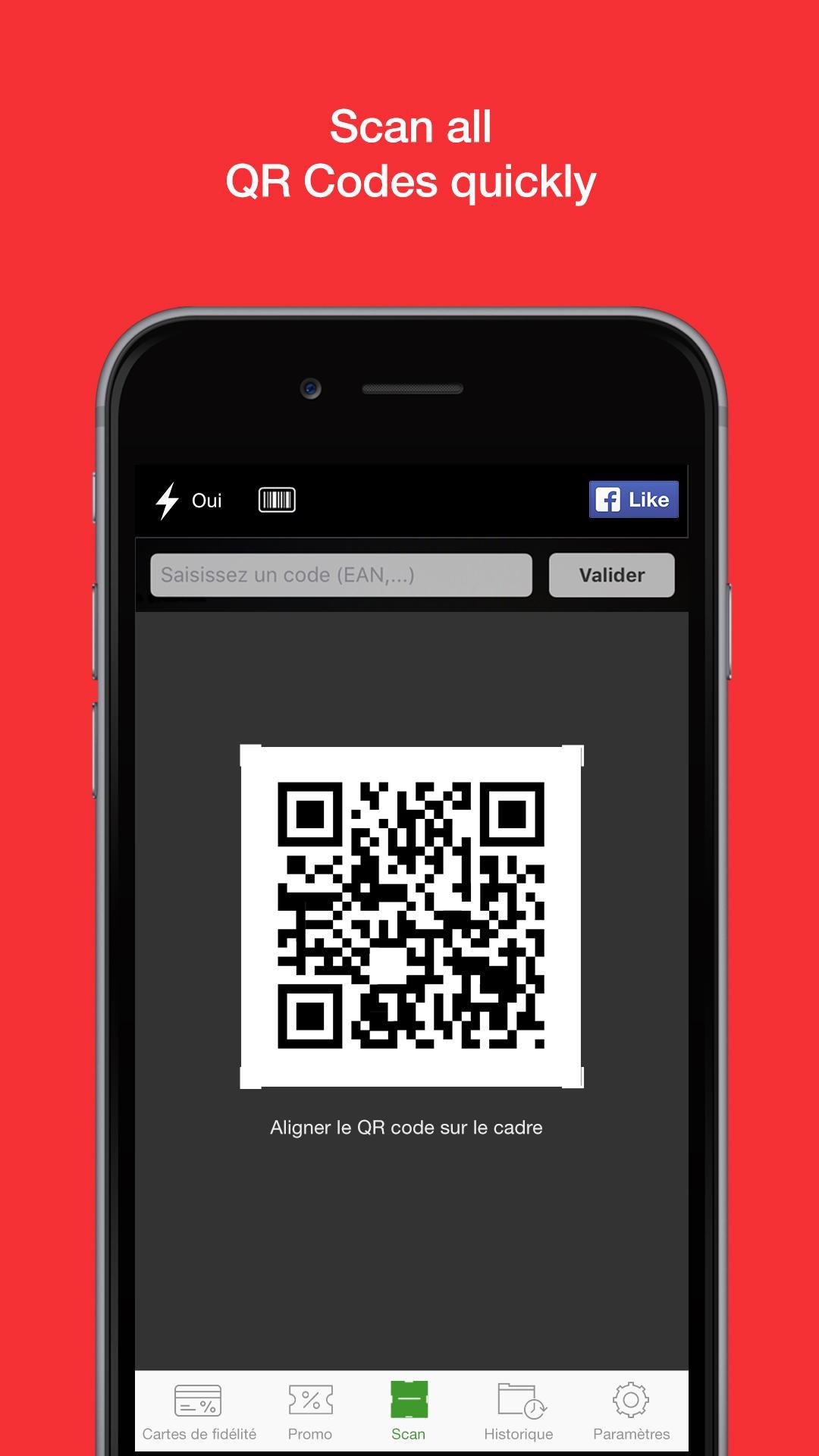 QR Code and Barcode scanner