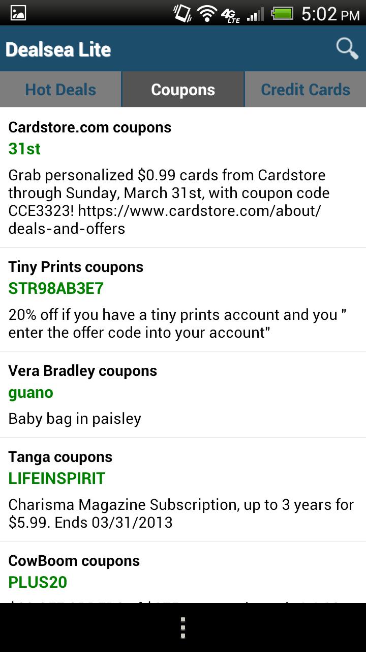 Dealsea Lite - Deals, Coupons