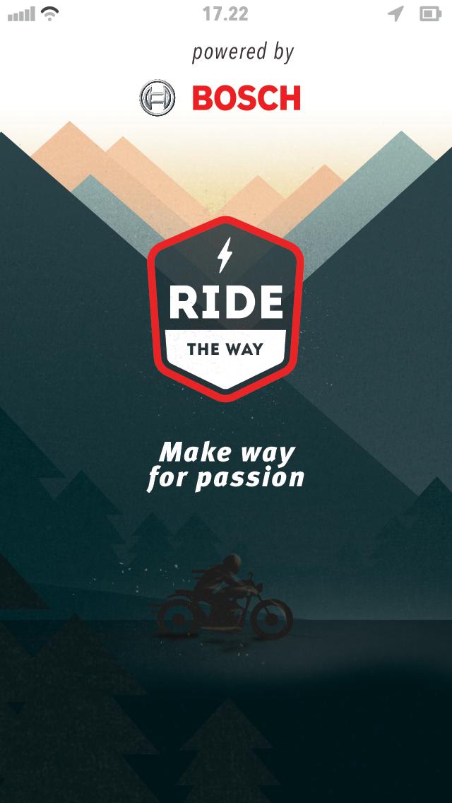 Ride the Way; motorbike routes