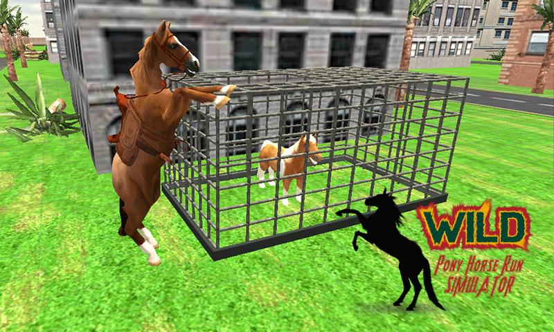 Wild Pony Horse Run Simulator