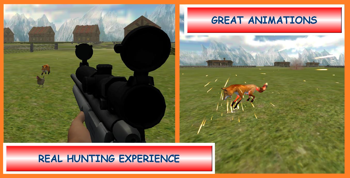 FOX HUNTING: VILLAGE 3D