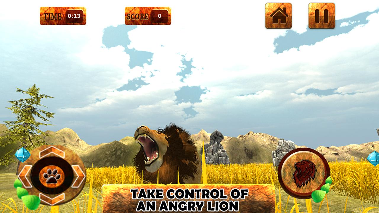 Lion Simulator 3D -Safari Game