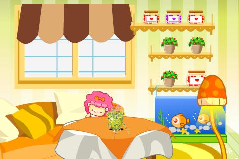 Fashion Room Cartoon Decorate