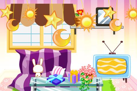 Fashion Room Cartoon Decorate