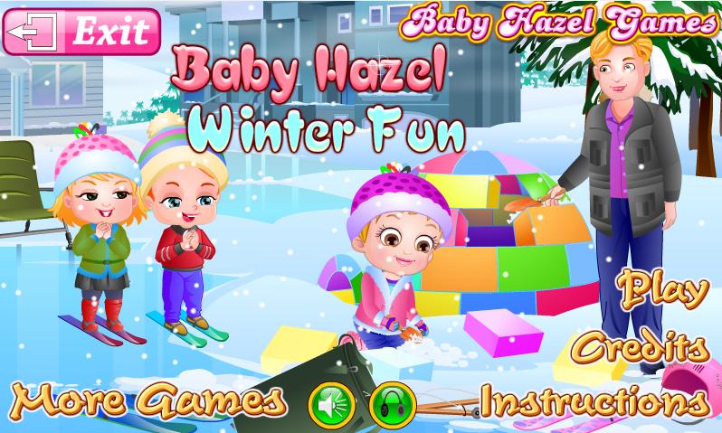 Baby Hazel Winter Fun