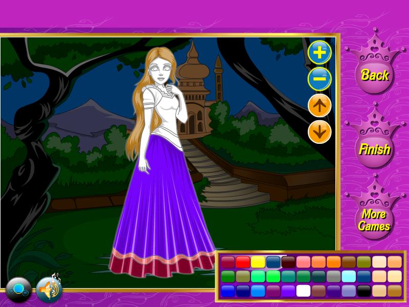 Coloring Princess Games