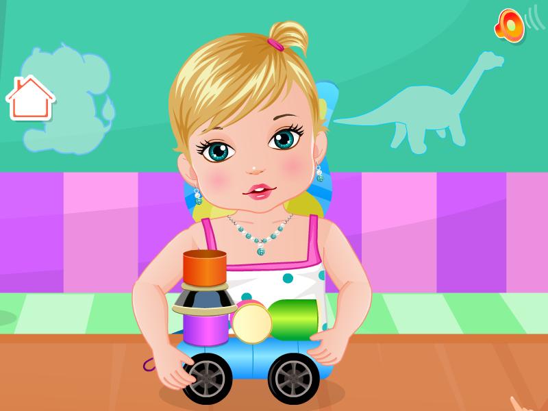 Kindergarten baby care games