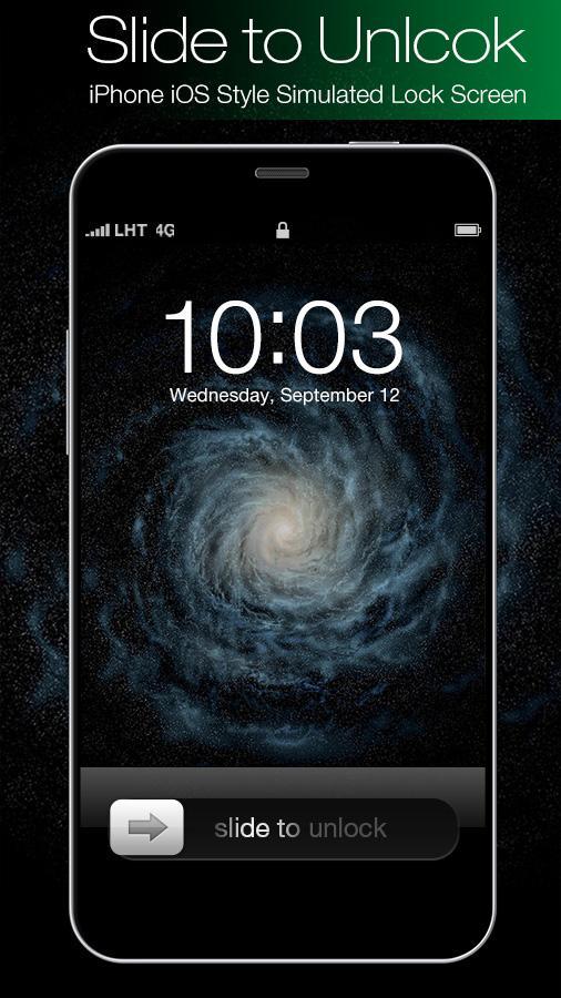 Slide to Unlock Lock Screen