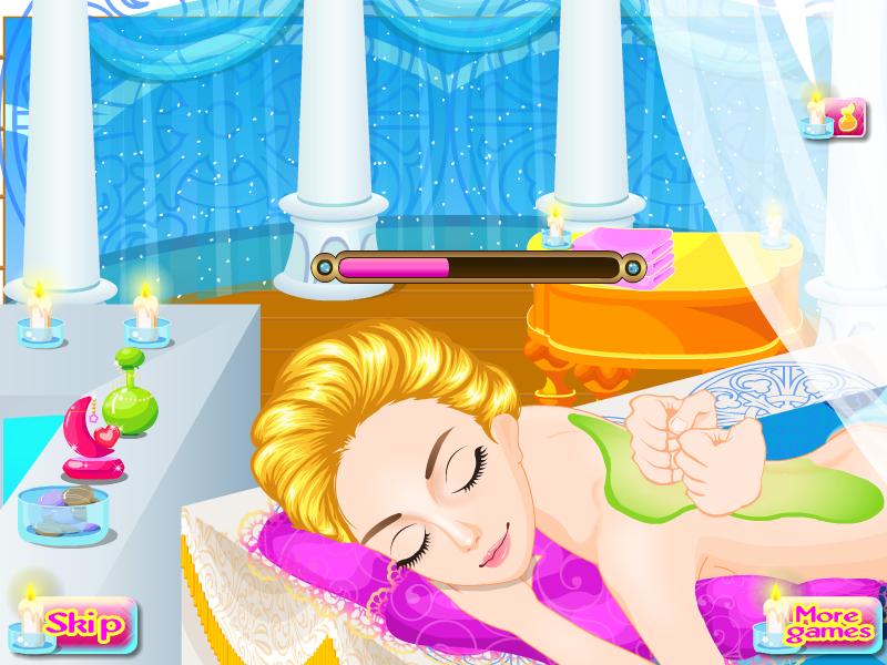 Beauty spa princess games