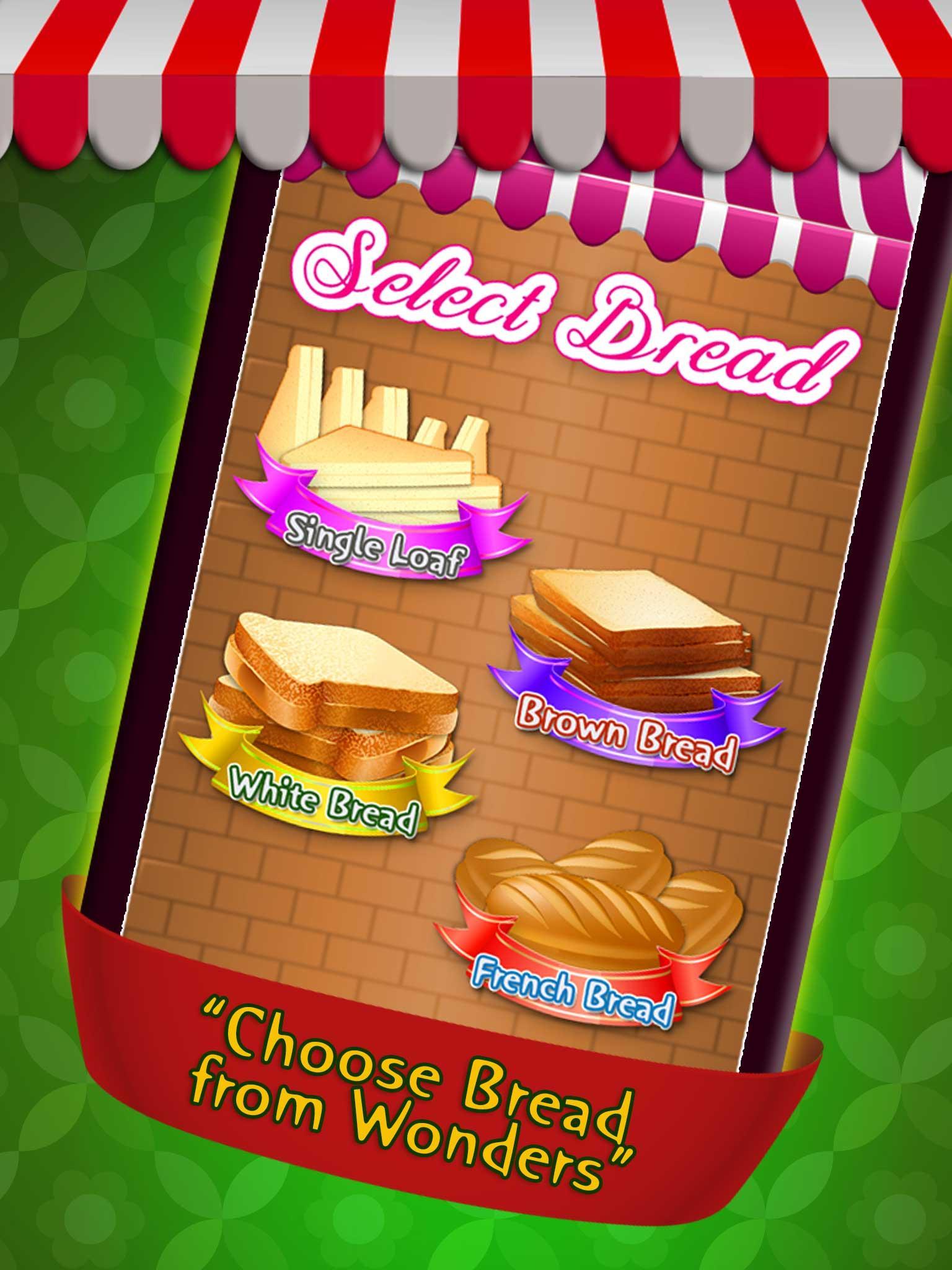 Sandwich Maker Cooking Games