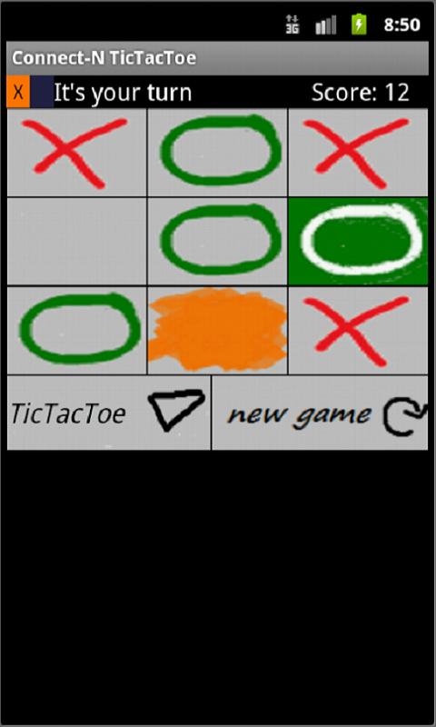 TicTacToe + 4 in a row