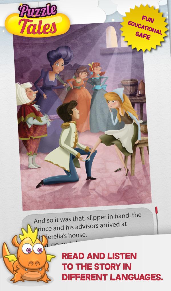 Cinderella Jigsaw Tale Free