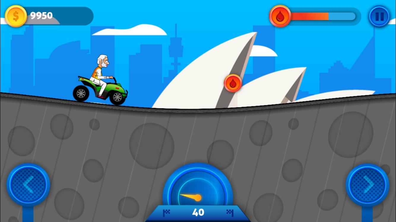 Modi Hill Climb Game