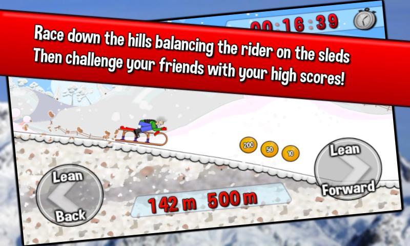 Downhill Winter Racing