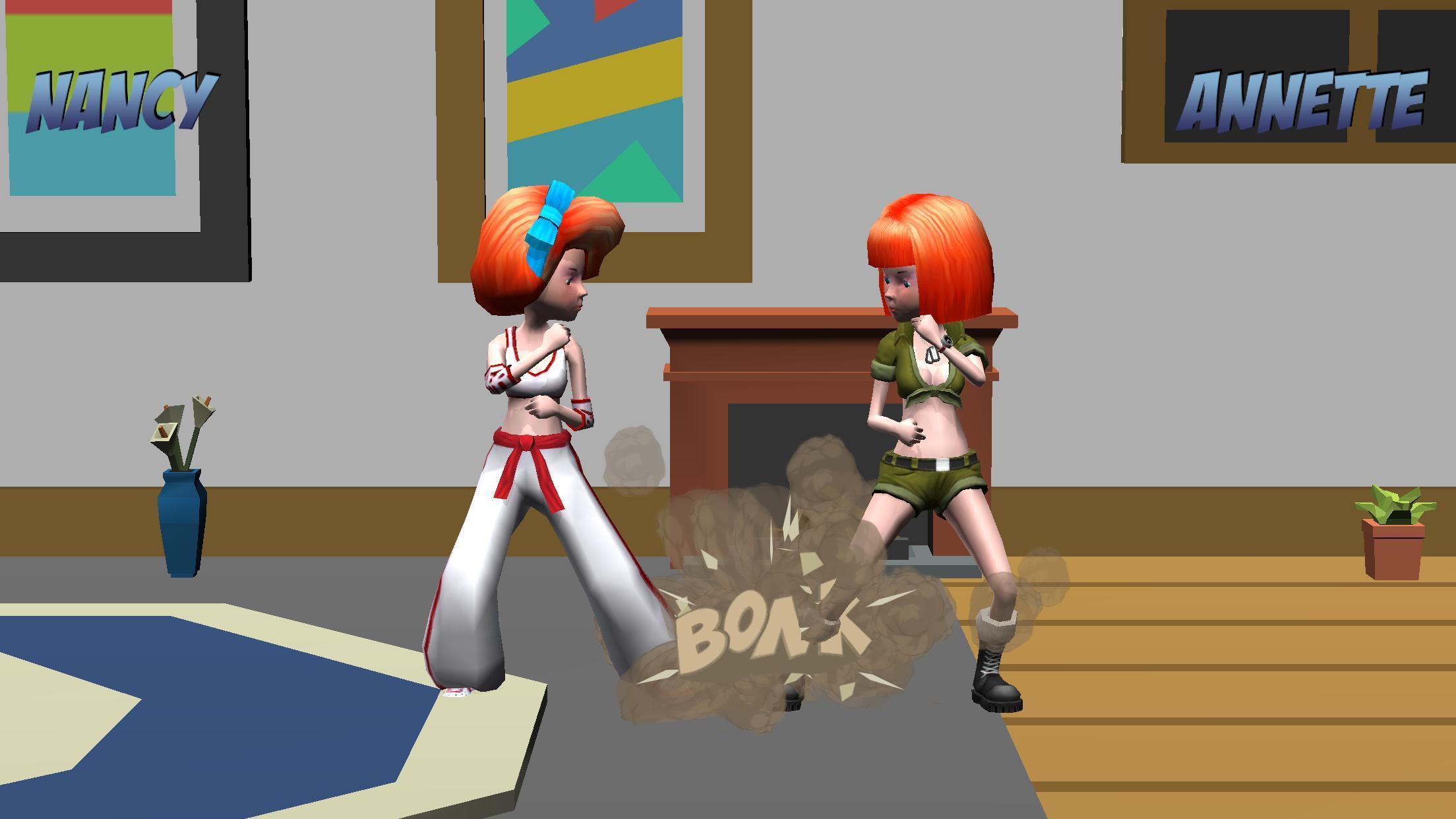 Girl Fight 3D Fighting Games