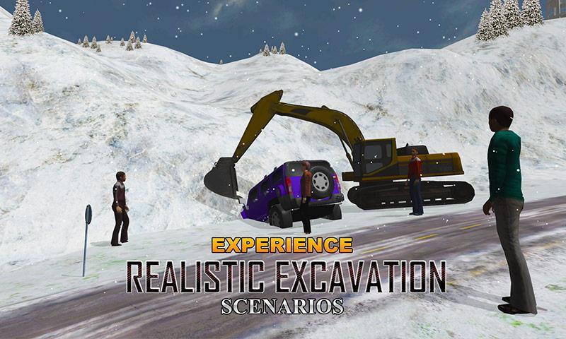 Snow Excavator Rescue Op 3D