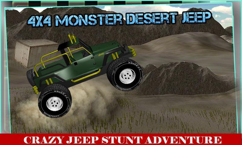 4x4 Monster Desert Jeep